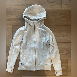lululemon full zip scuba jacket size 10!!